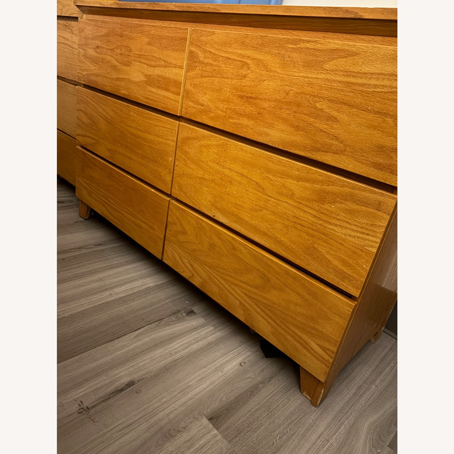 Vintage/Antique Finds Natural Wood Dresser - image-1