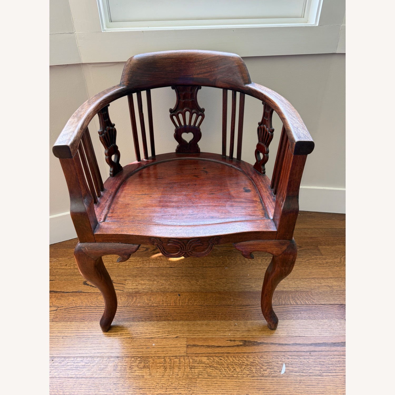 Vintage/Antique Finds Dark Brown Accent Chair - image-2