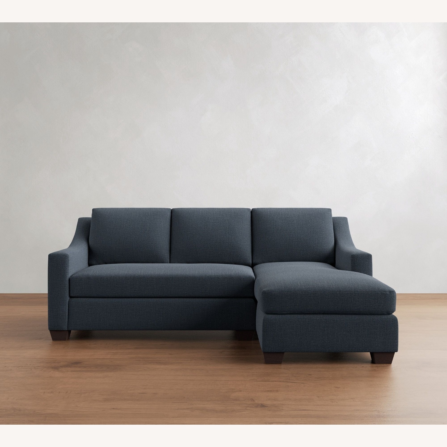 Pottery Barn York Microsuede Chaise Sofa Sectional - image-5