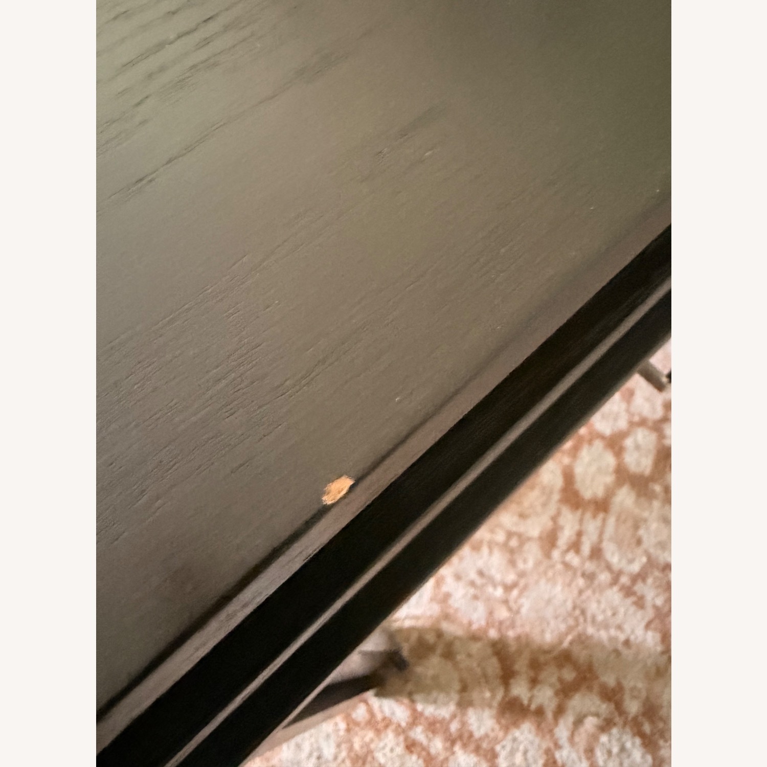 Pottery Barn Dark Brown Wood Desk - image-5