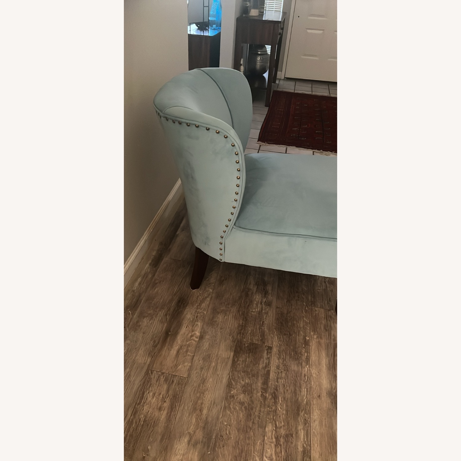 World Market Quincy Chair in Caribbean Blue - image-4