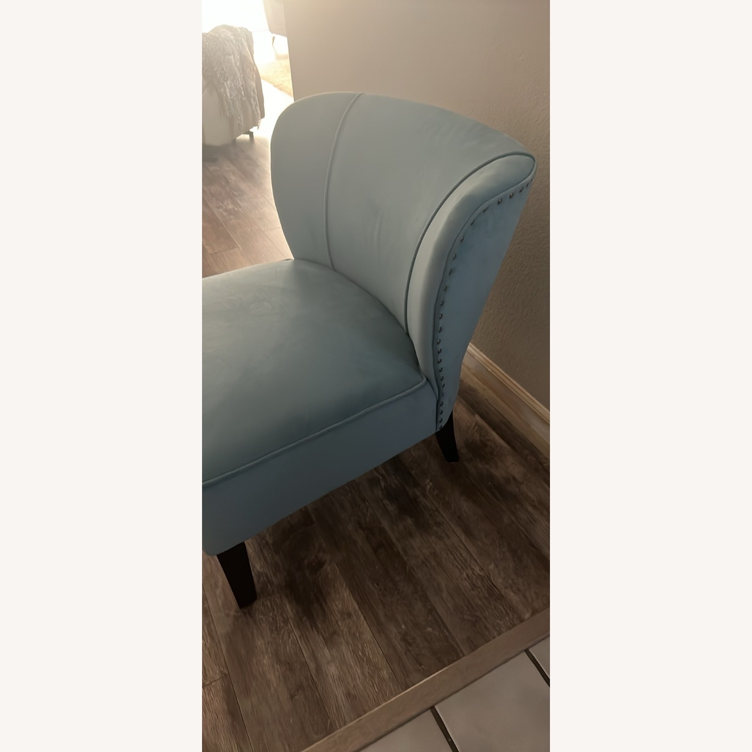 World Market Quincy Chair in Caribbean Blue - image-2