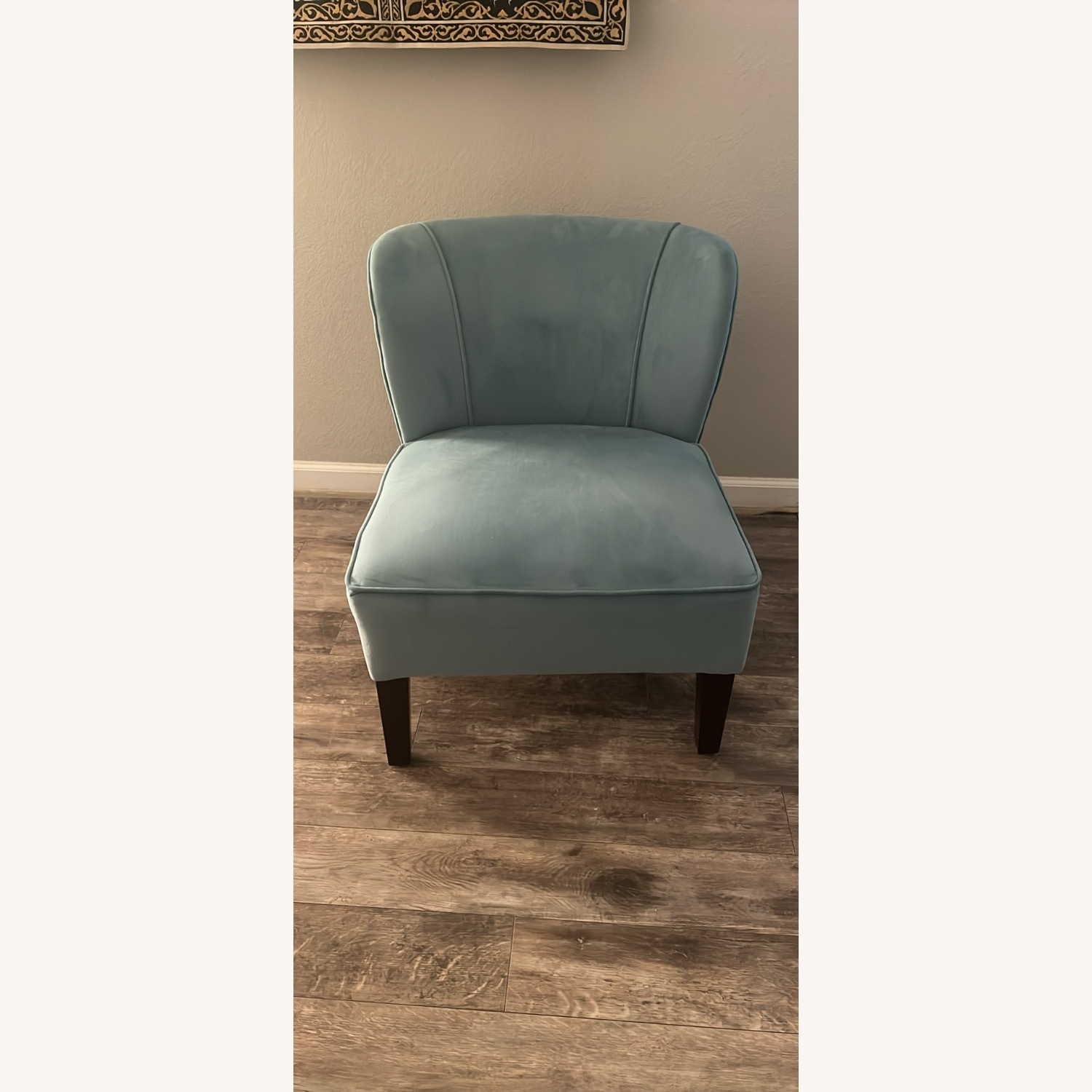World Market Quincy Chair in Caribbean Blue - image-1