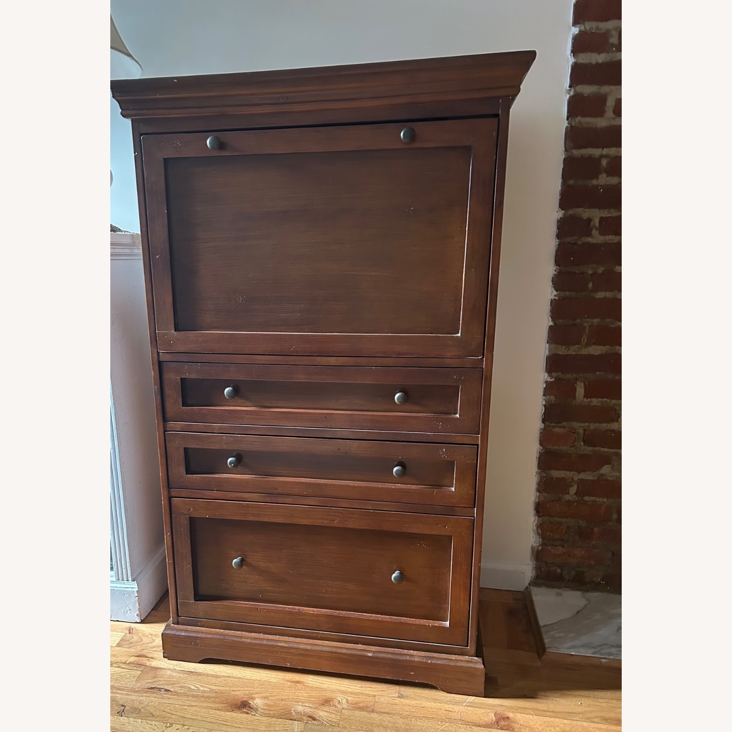 Ballard Designs Secretary Desk and Storage - image-1