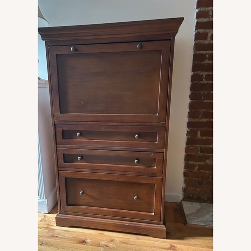 Used Ballard Designs Secretary Desk and Storage for sale on AptDeco