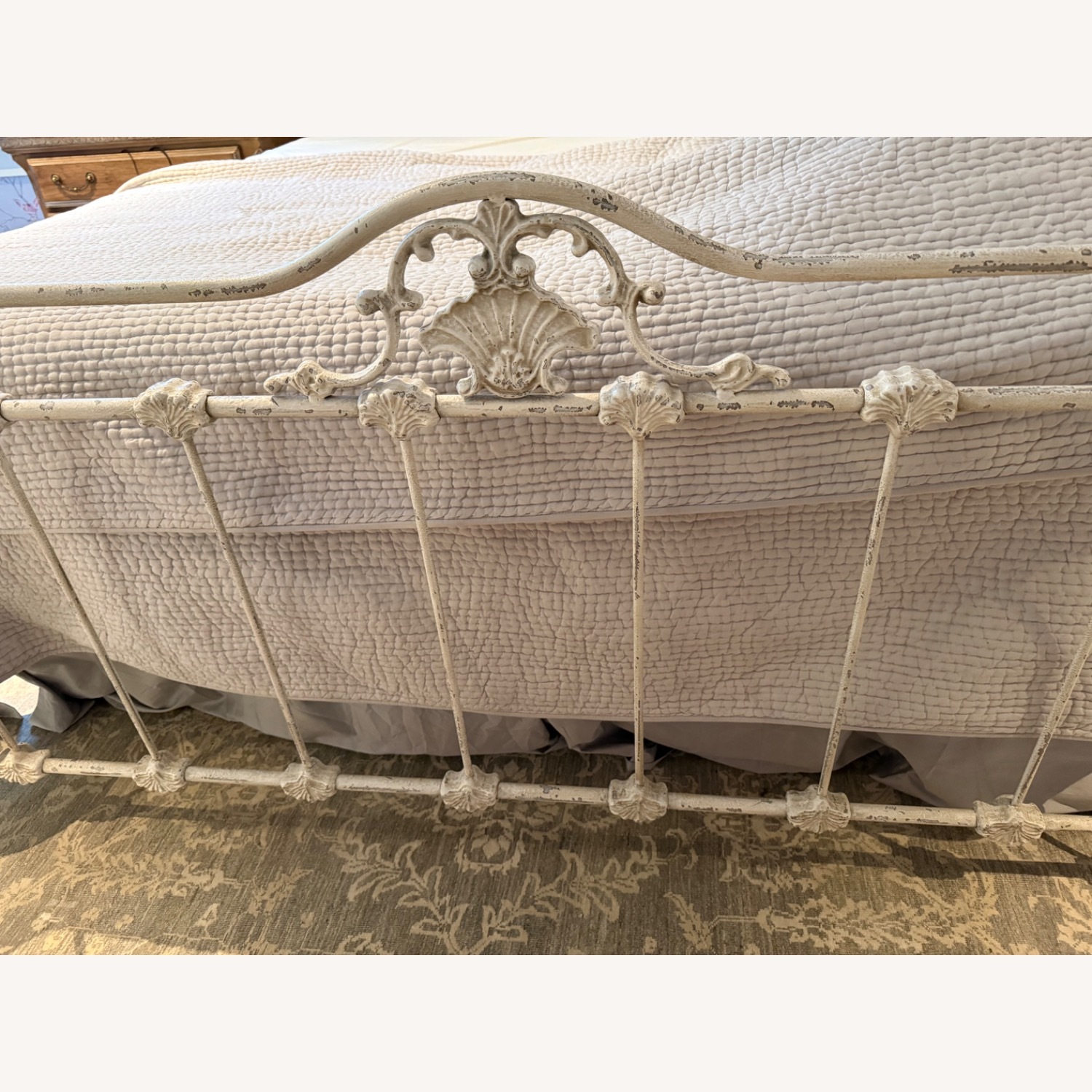 Weathered White King Bed - image-3