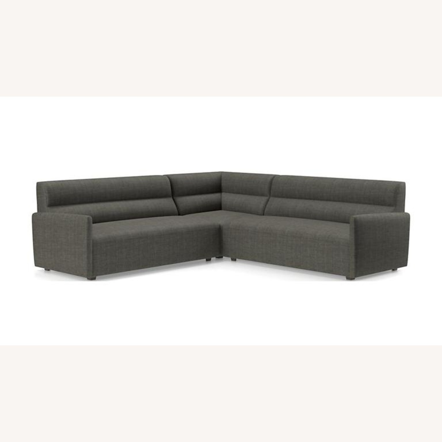 Crate & Barrel Sydney 3-Piece Curved Sectional - image-7