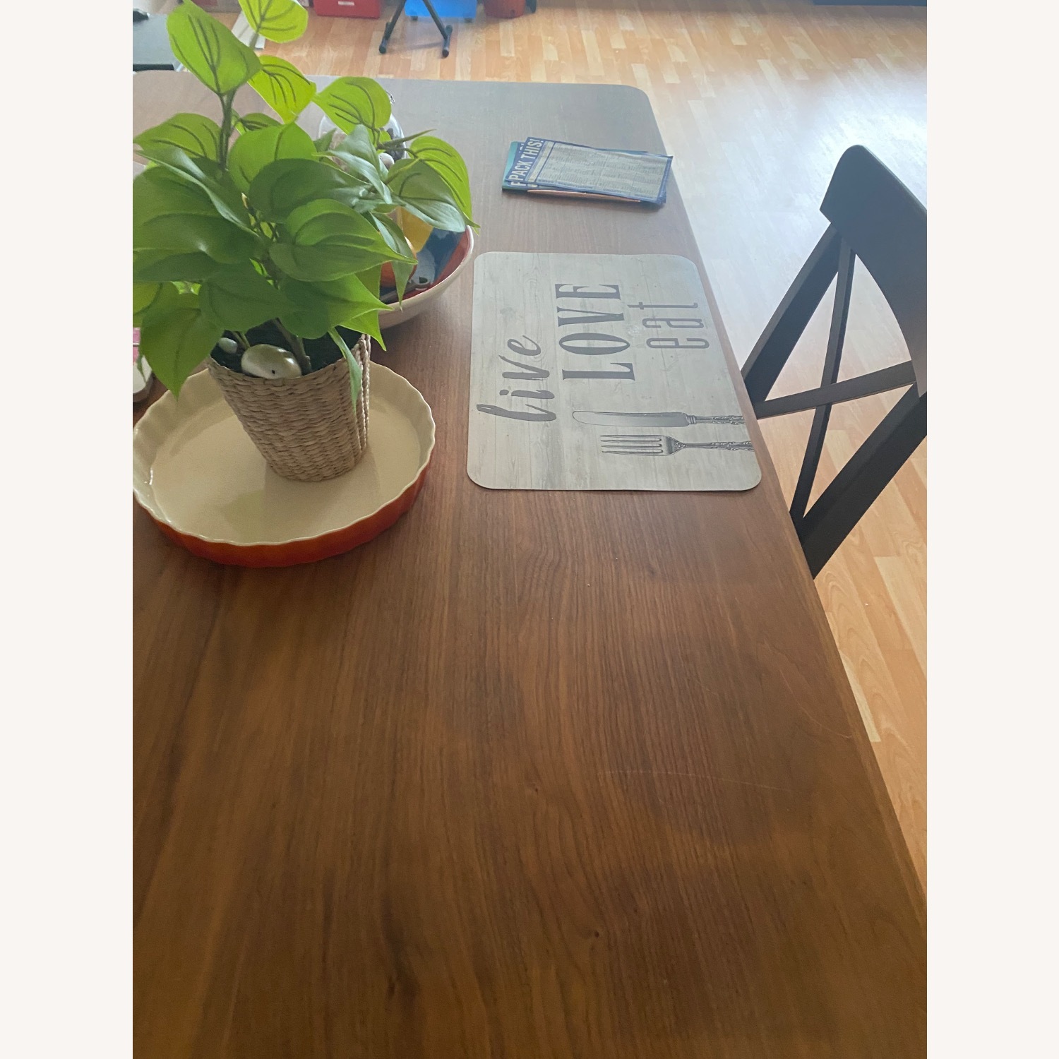 Blakeslee Solid Wood Base Dining Table - image-4