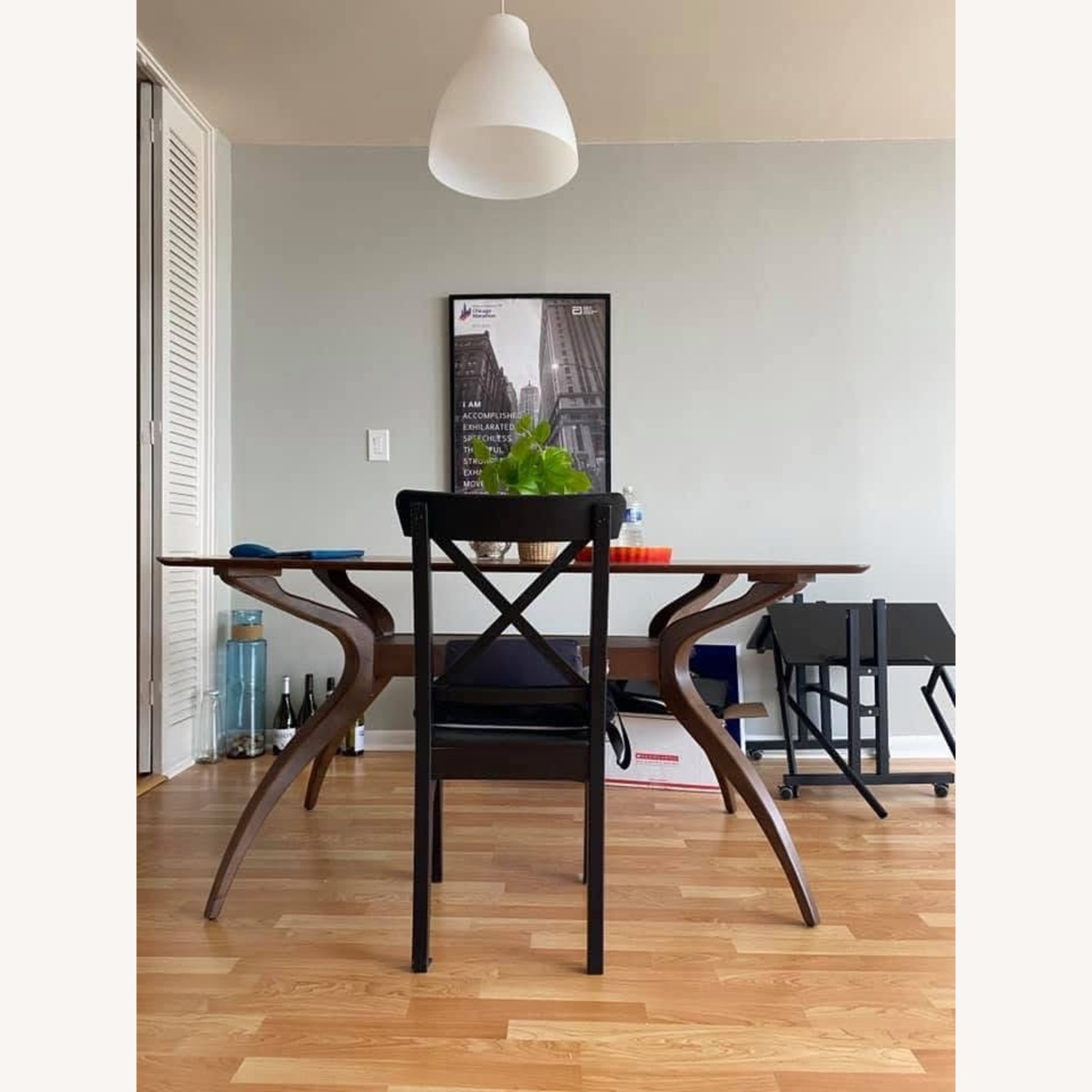 Blakeslee Solid Wood Base Dining Table - image-1