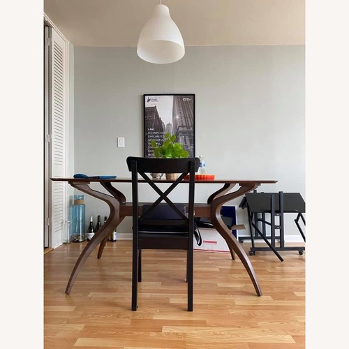 Used Blakeslee Solid Wood Base Dining Table for sale on AptDeco
