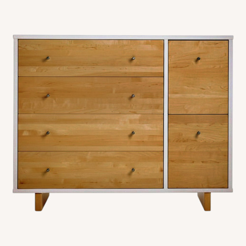 Used Room & Board Moda White Lacquer Dresser for sale on AptDeco