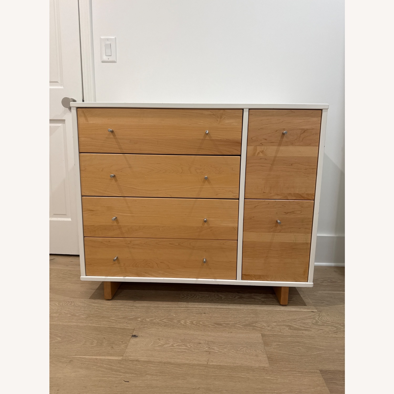 Room & Board Moda White Lacquer Dresser - image-1