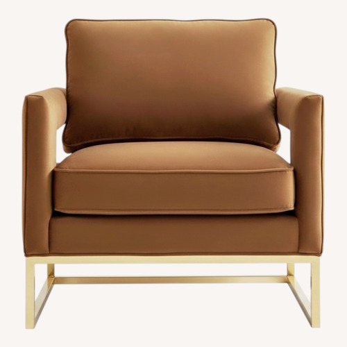 Used Avery Modern Style Living Upholstered Armchair for sale on AptDeco