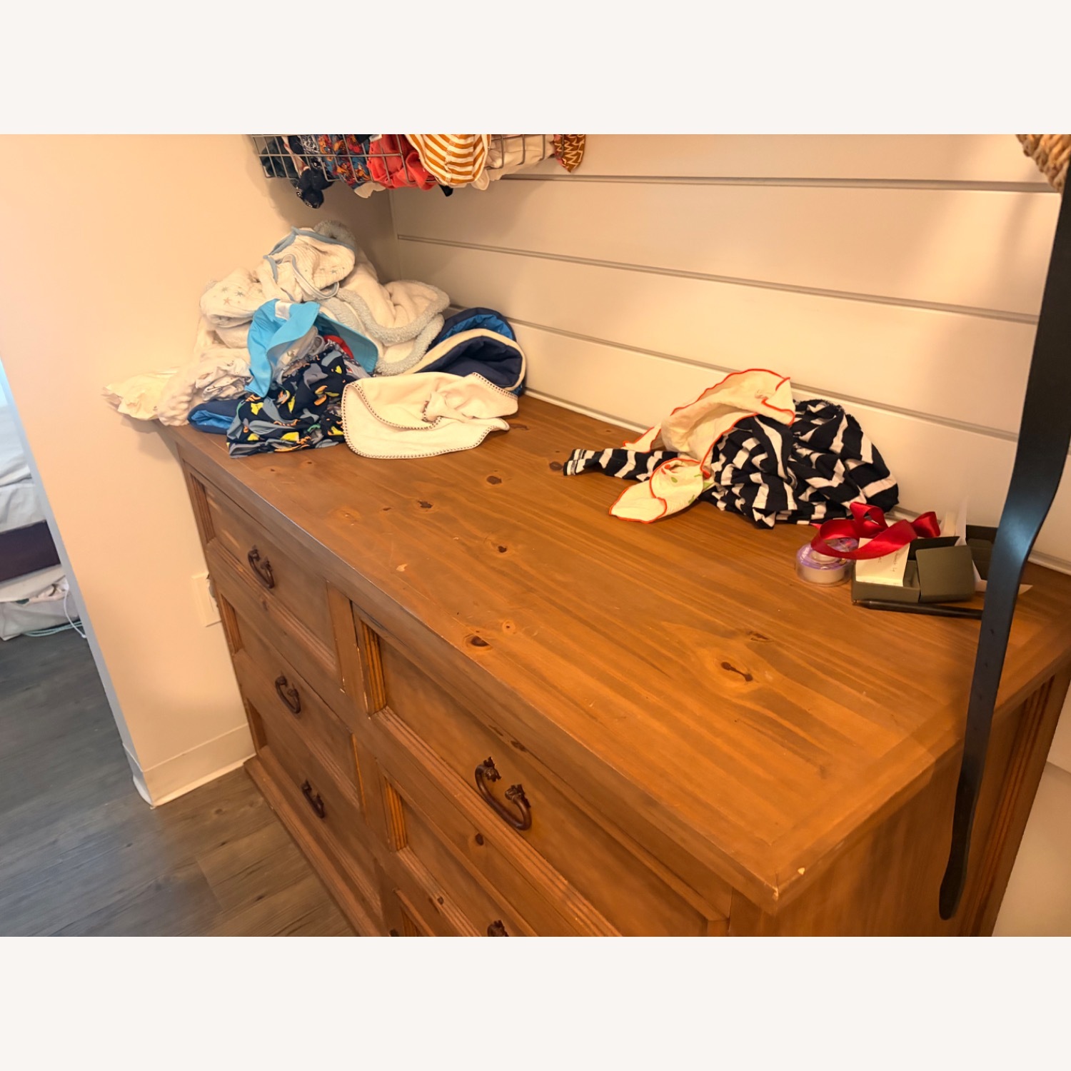 Brown Dresser  - image-1
