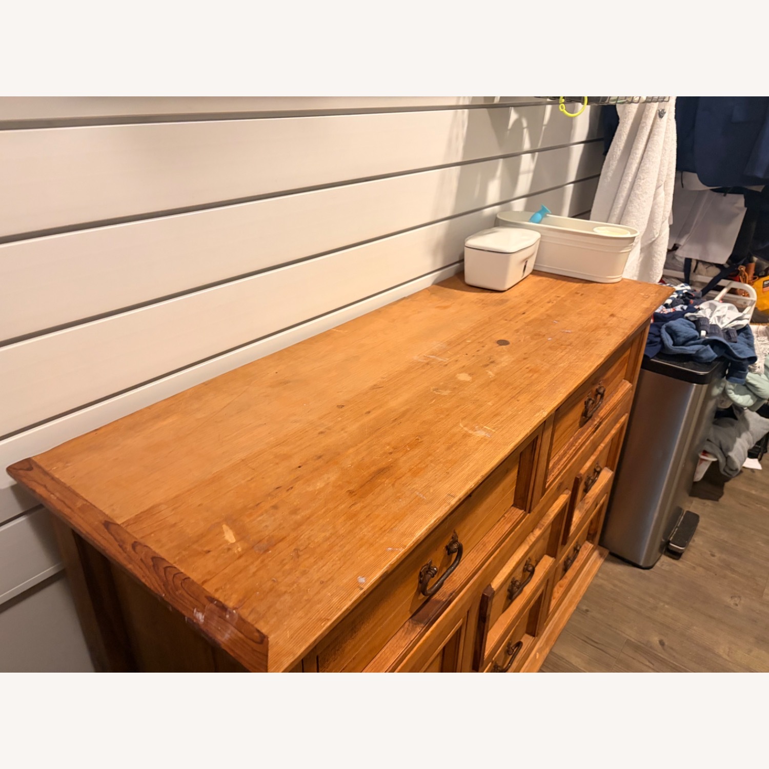 Brown Dresser  - image-3