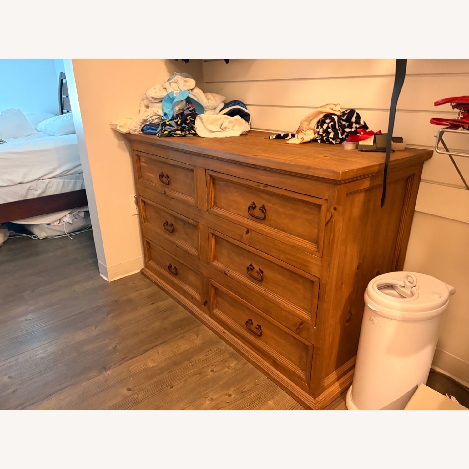 Brown Dresser  - image-2