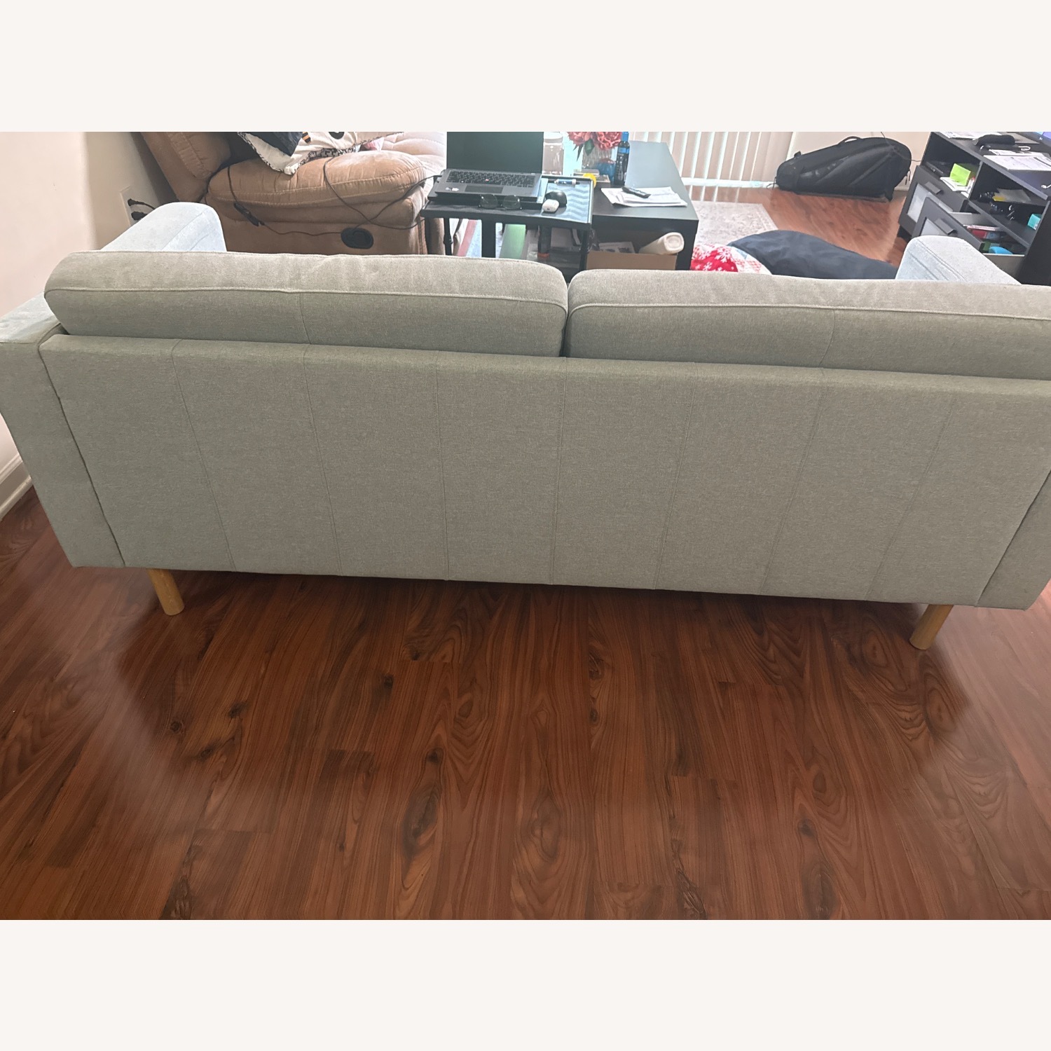 IKEA MORABO Blue 3 Seater Sofa - image-4