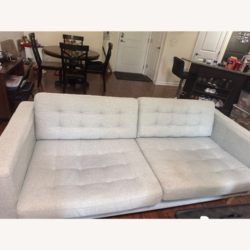 Used IKEA MORABO Blue 3 Seater Sofa for sale on AptDeco