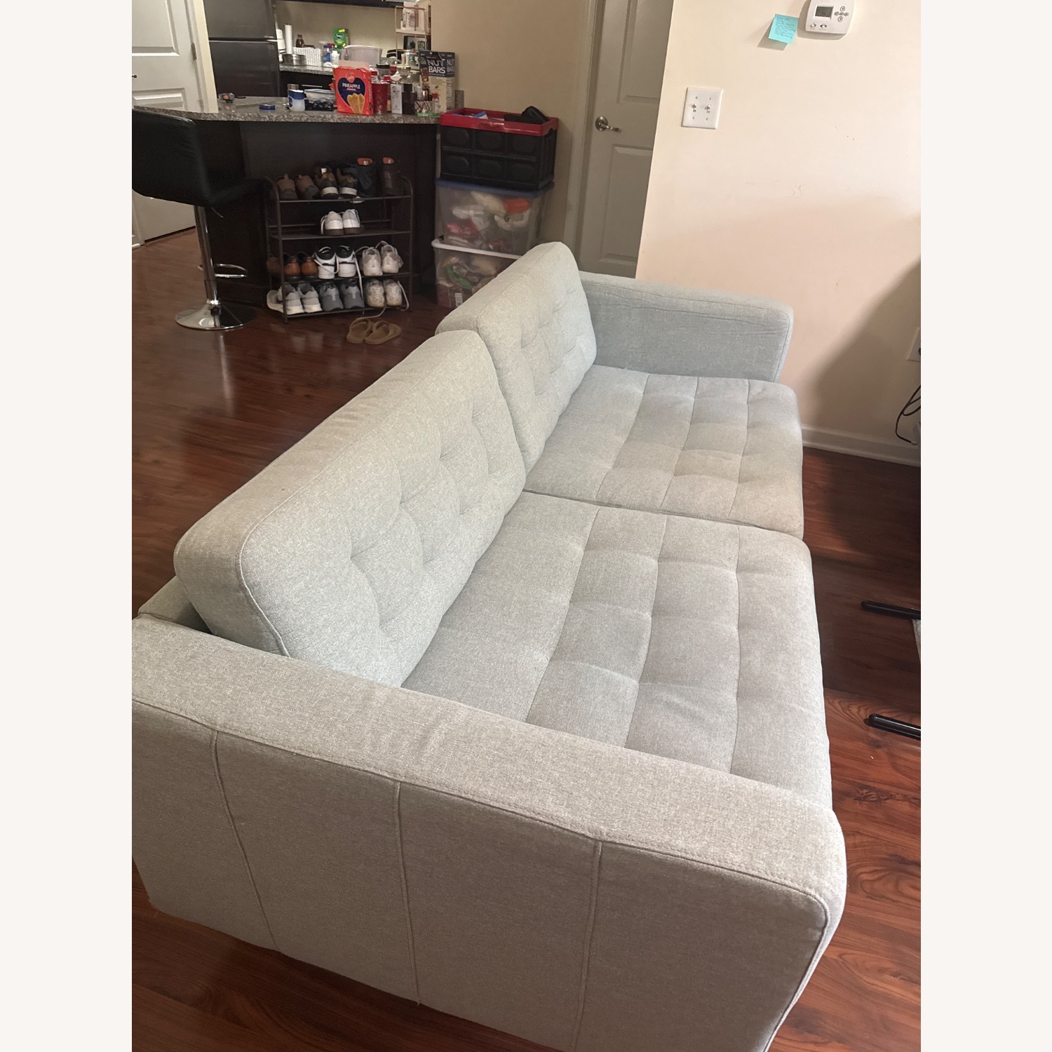 IKEA MORABO Blue 3 Seater Sofa - image-3