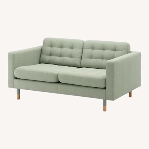 Used IKEA MORABO Blue 3 Seater Sofa for sale on AptDeco