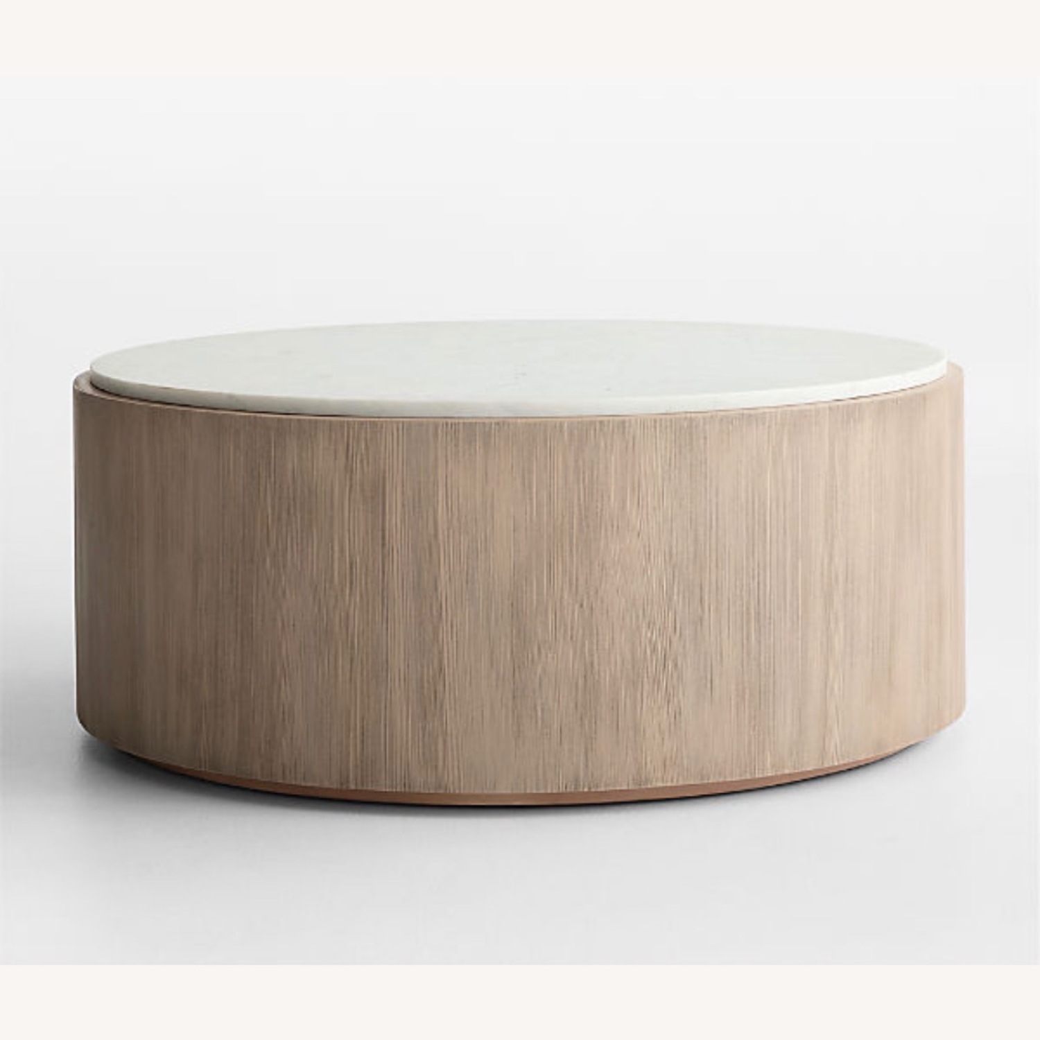 Crate & Barrel Troupe Marble Coffee Table - image-2