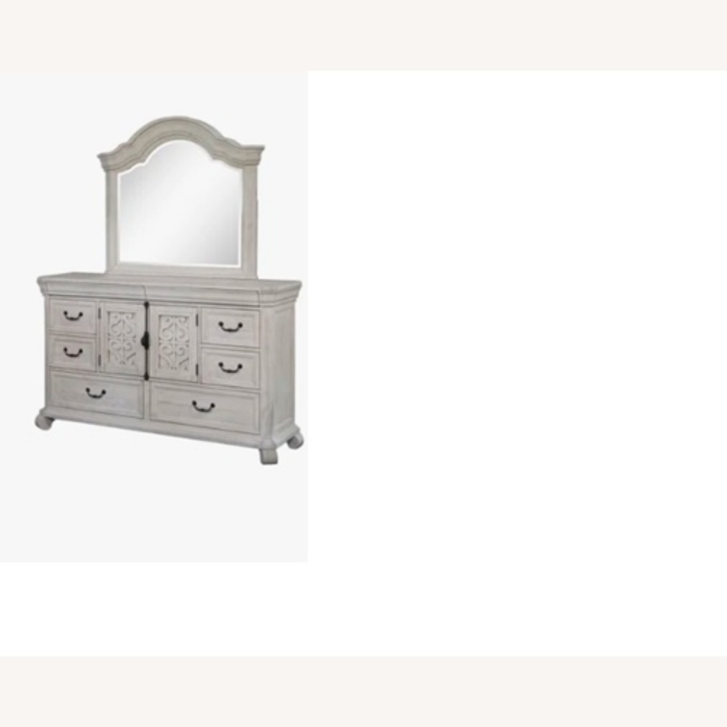 Calloway White Wooden Dresser  - image-4