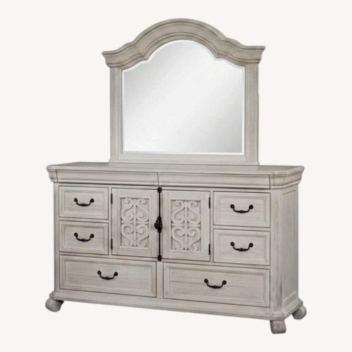 Used Calloway White Wooden Dresser for sale on AptDeco