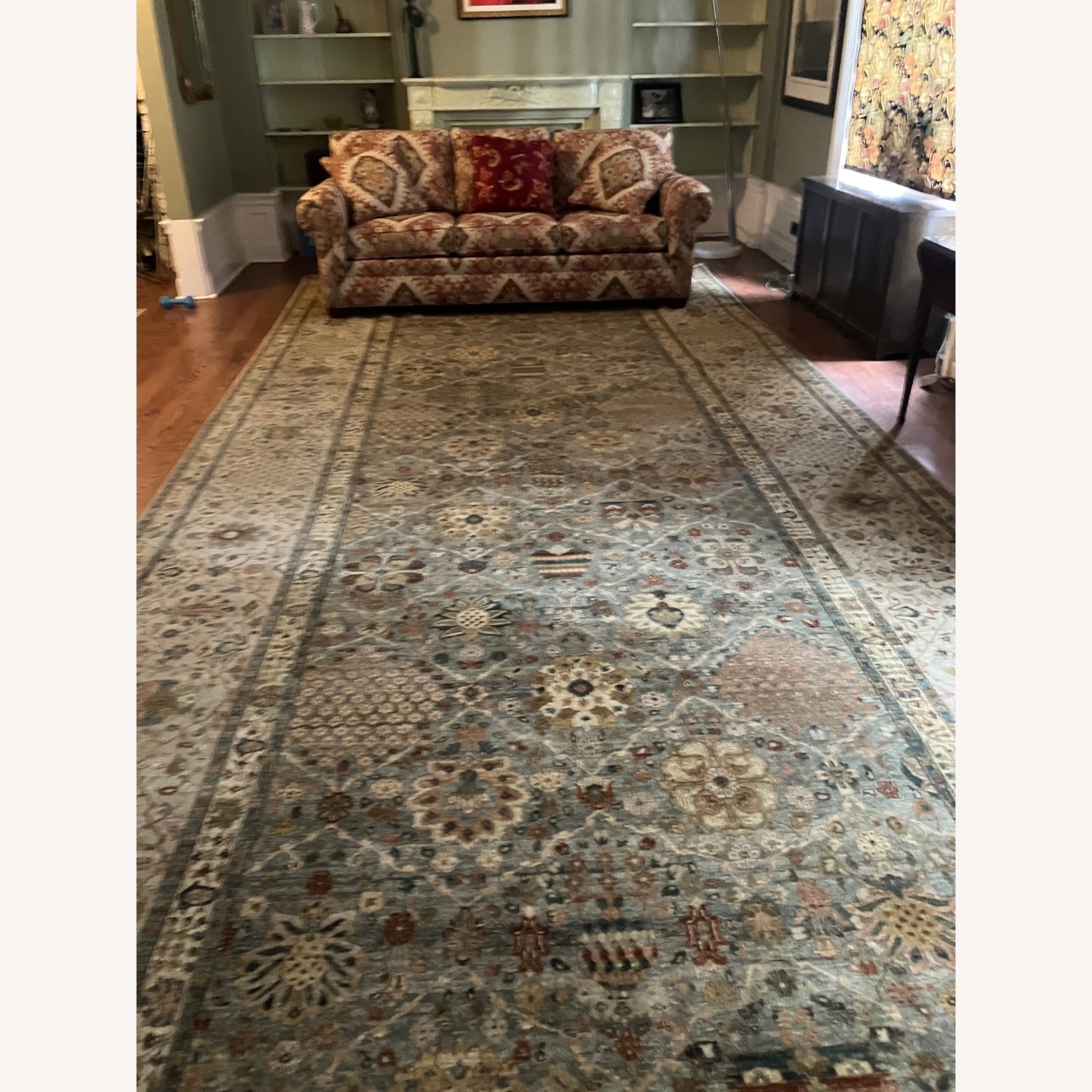 Large Sage-Colored (Multi) Area Rug - image-2