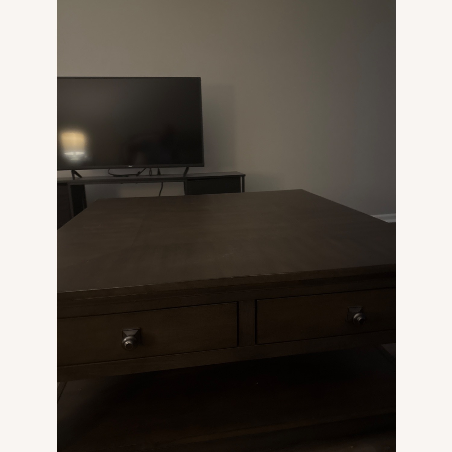 Vintage/Antique Finds Dark Brown Coffee Table - image-1
