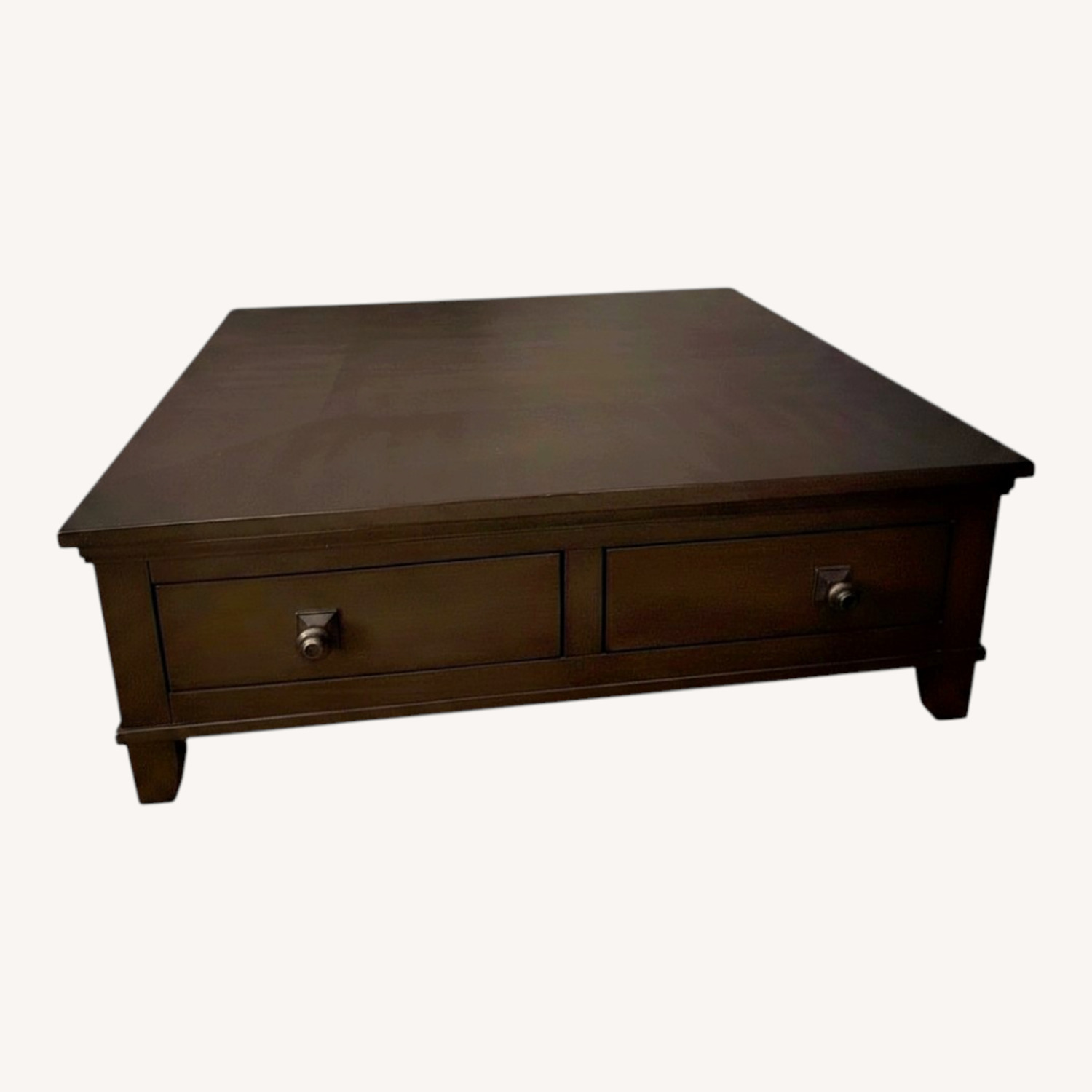 Vintage/Antique Finds Dark Brown Coffee Table - image-0