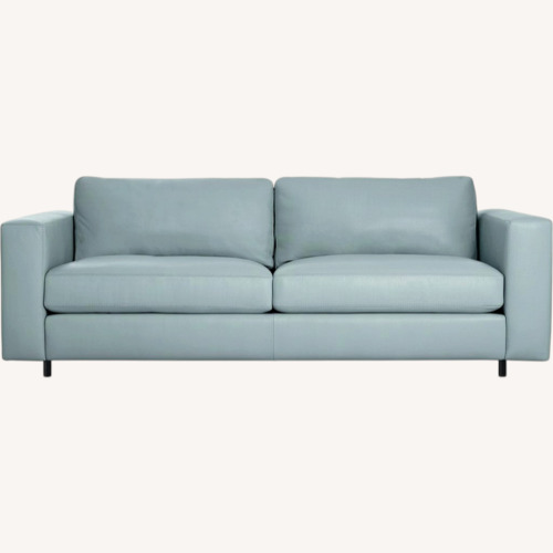 Used Design Within Reach Reid Leather 2 Seater Sofa for sale on AptDeco