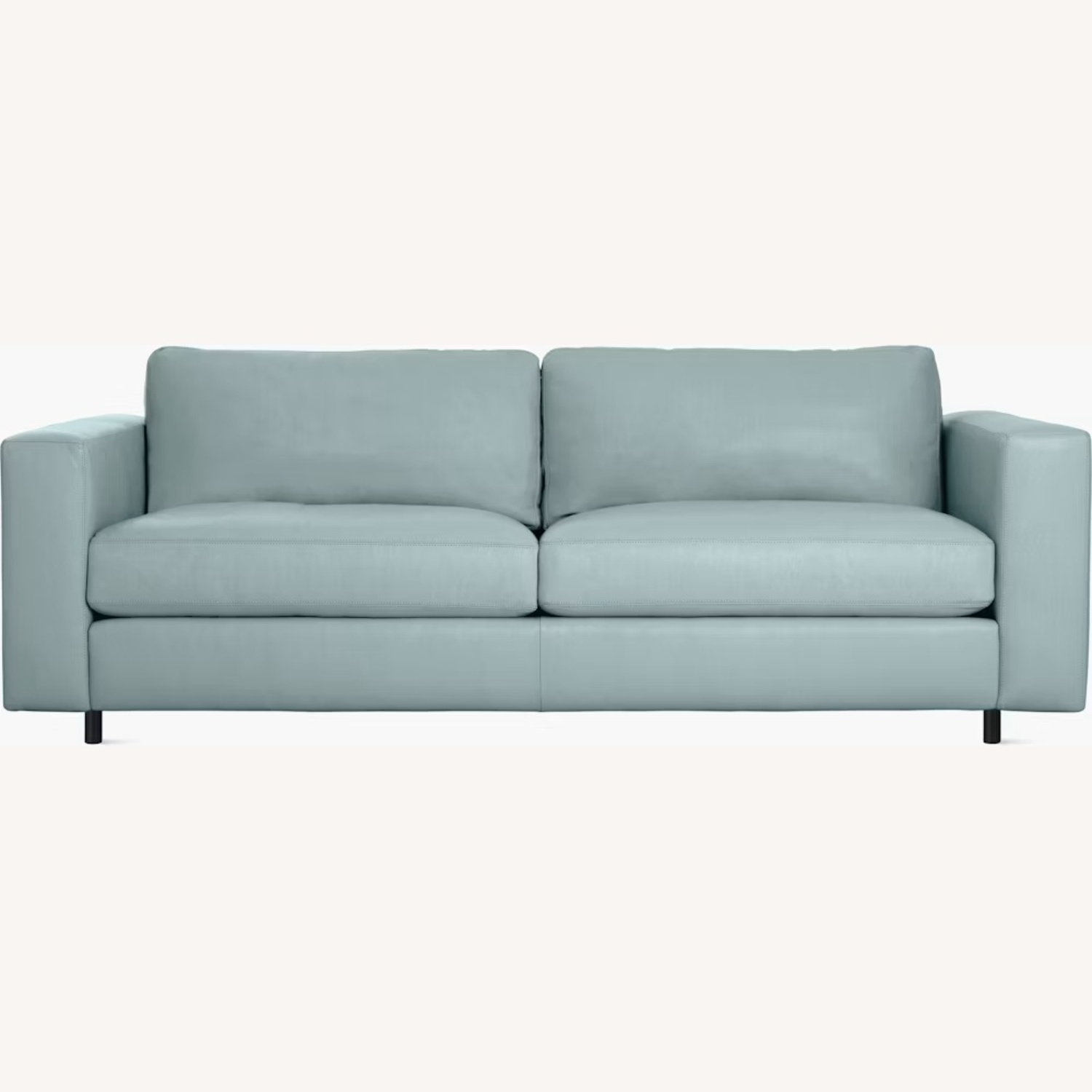 Design Within Reach Reid Leather 2 Seater Sofa - image-4