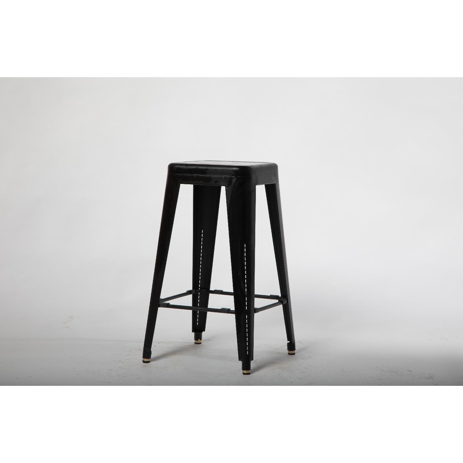 Organic Modernism Cafe Black 30" Metal Stools - image-2