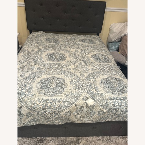 Used Deyani Dark Gray Full Bed for sale on AptDeco