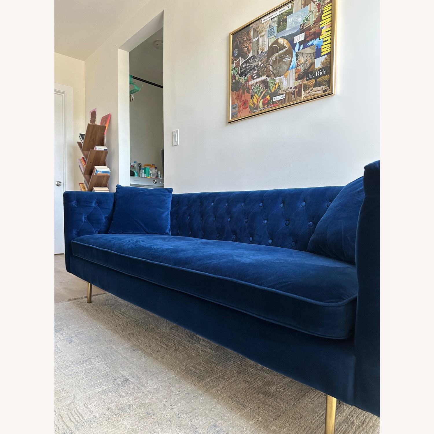 AllModern Dario 79'' Upholstered Chesterfield Sofa - image-3