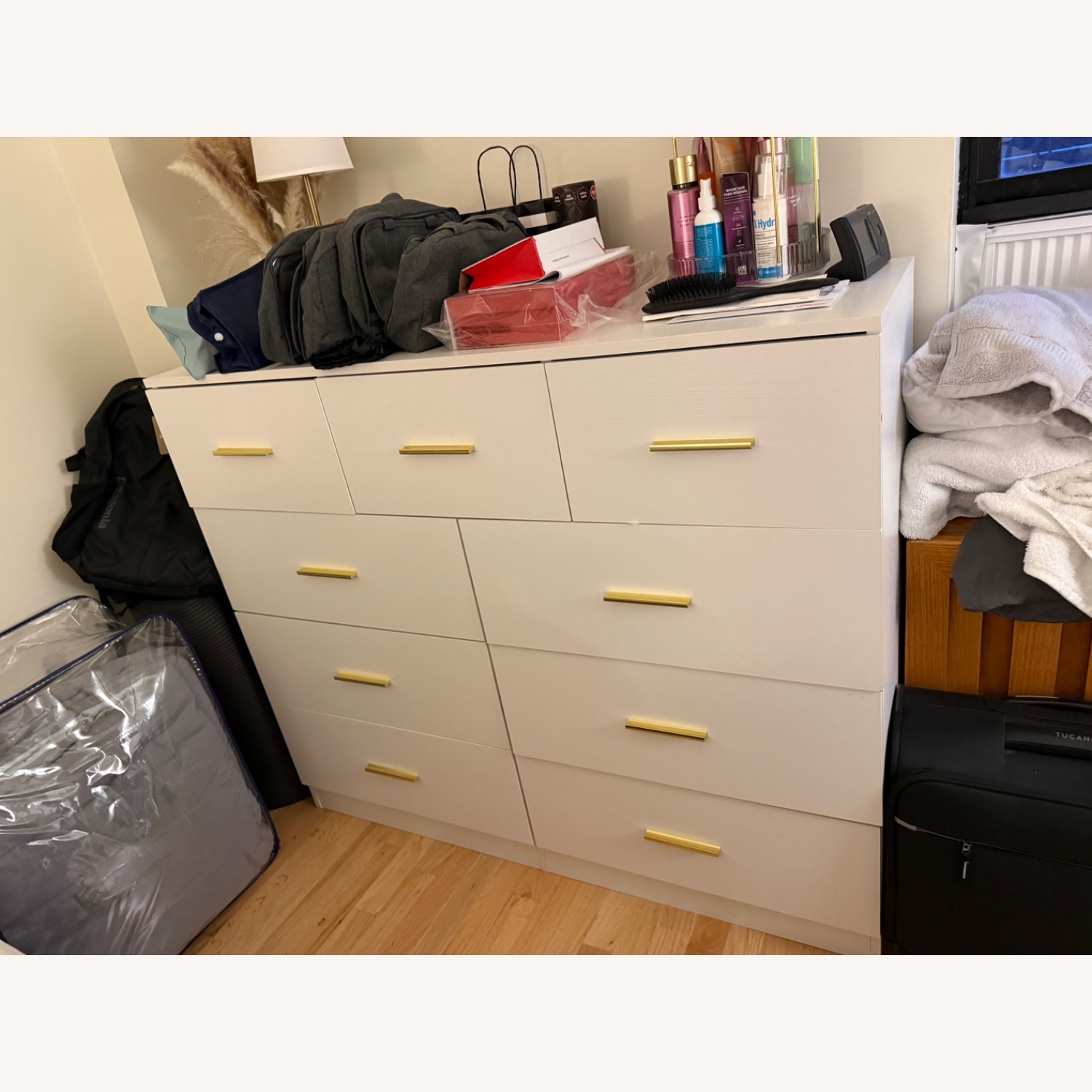 Walmart Ktaxon White Dresser - image-2