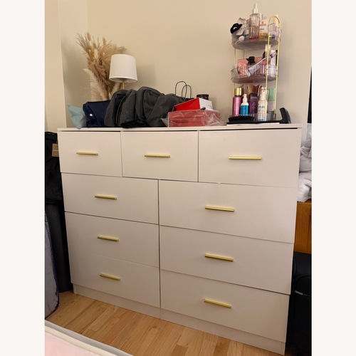 Used Walmart Ktaxon White Dresser for sale on AptDeco