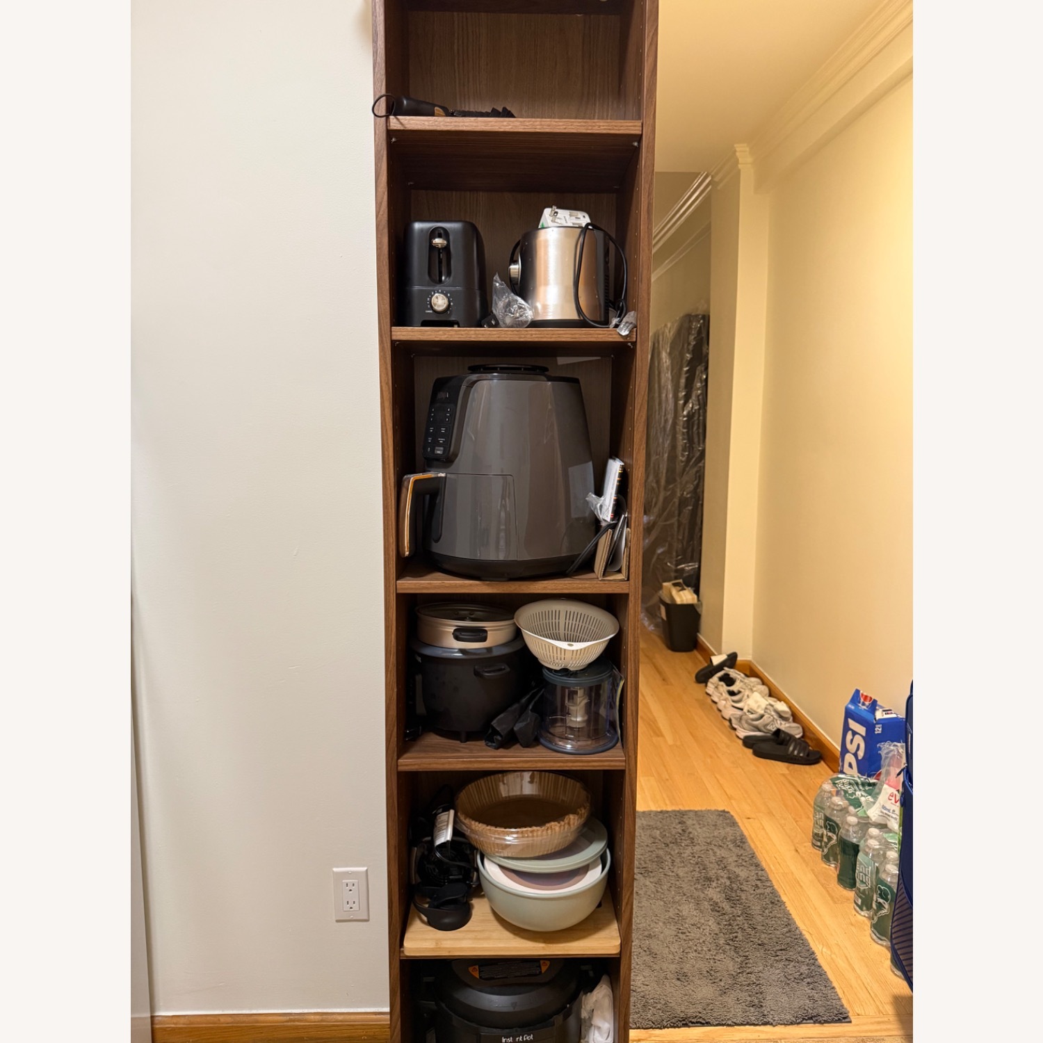 IKEA Dark Brown Wall Shelf - image-2