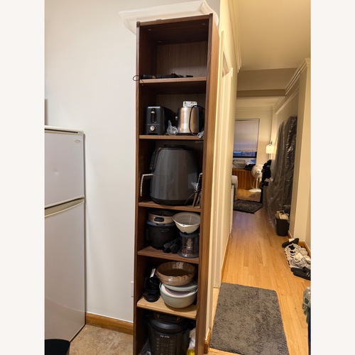 Used IKEA Dark Brown Wall Shelf for sale on AptDeco