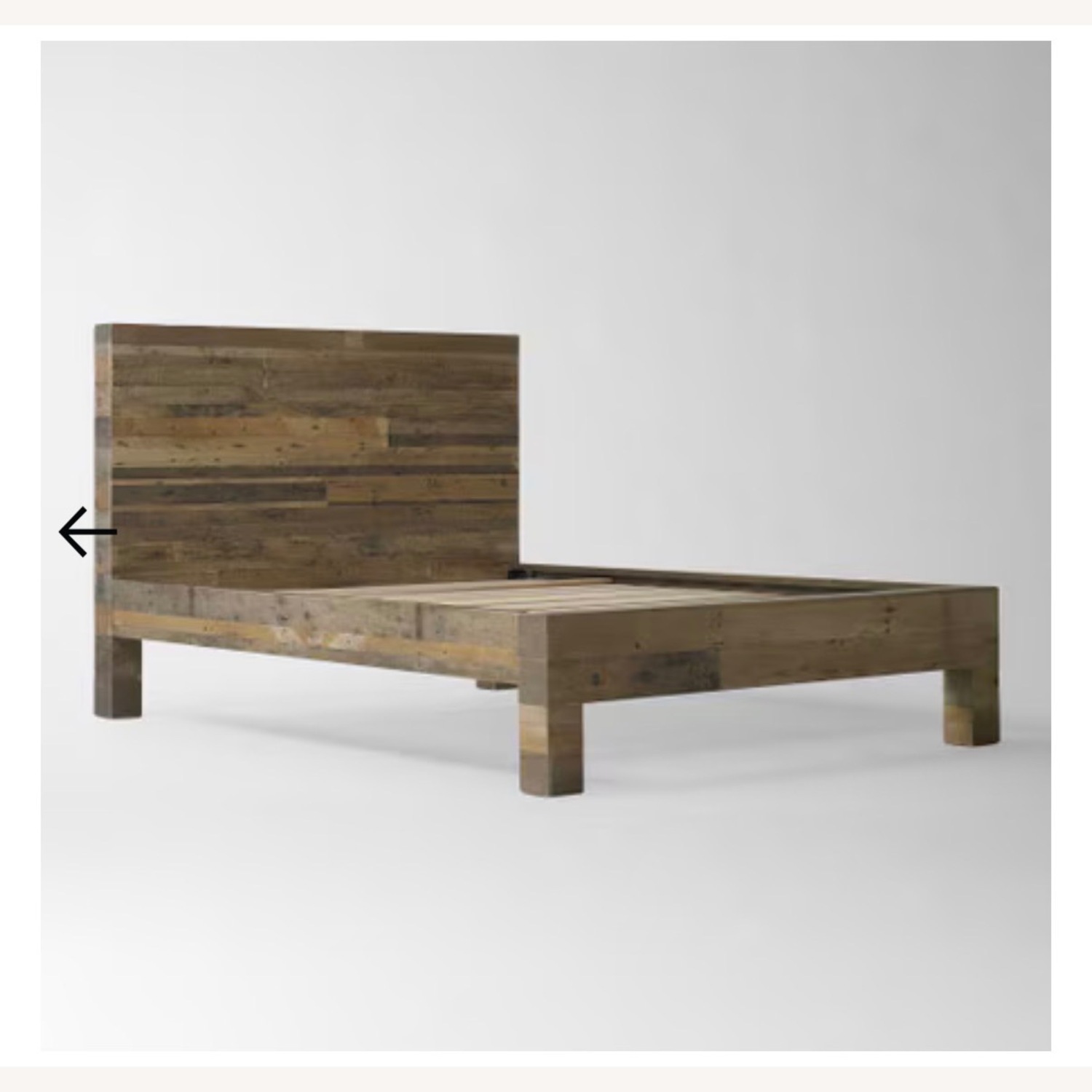 West Elm Emerson Reclaimed Wood King Bed - image-6