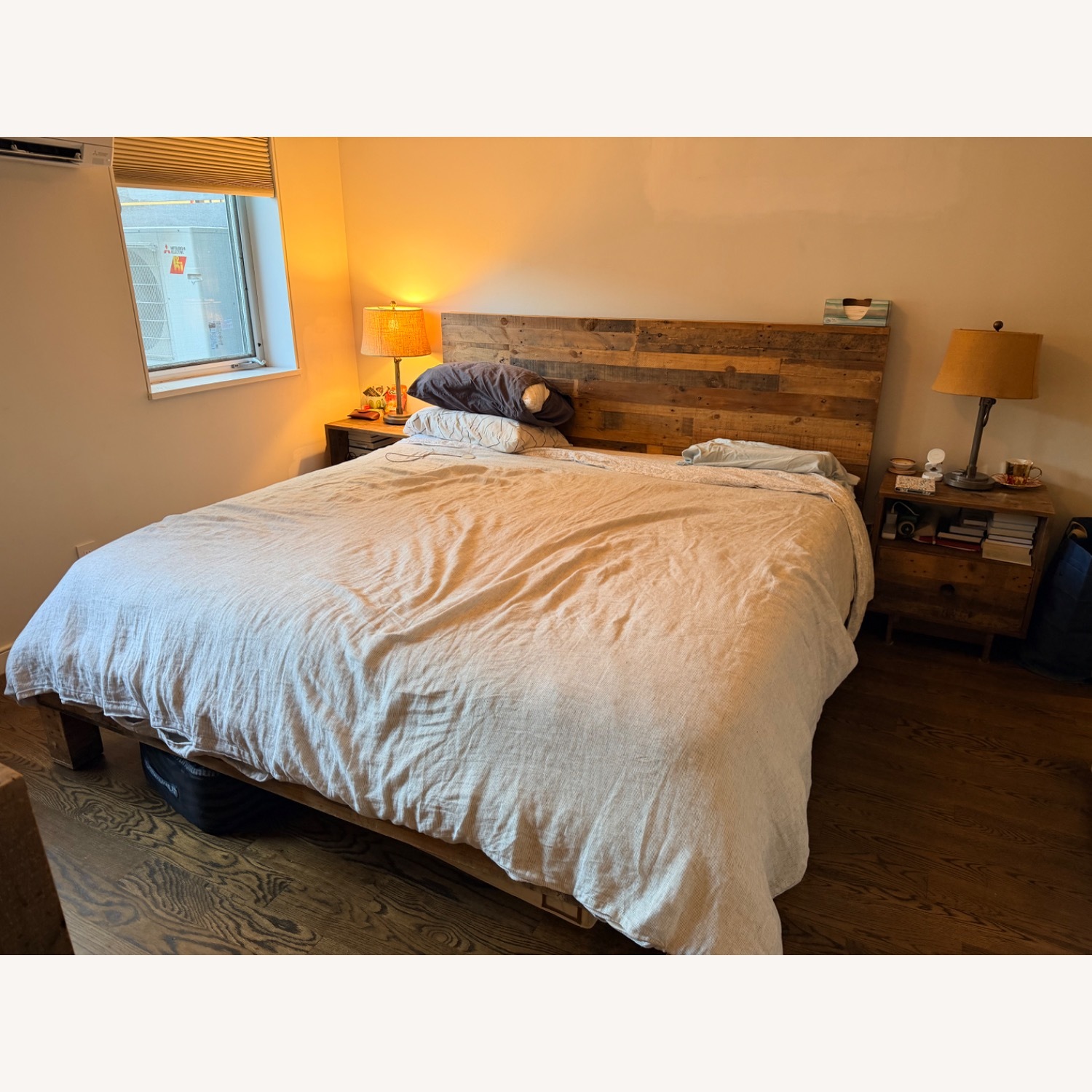 West Elm Emerson Reclaimed Wood King Bed - image-7