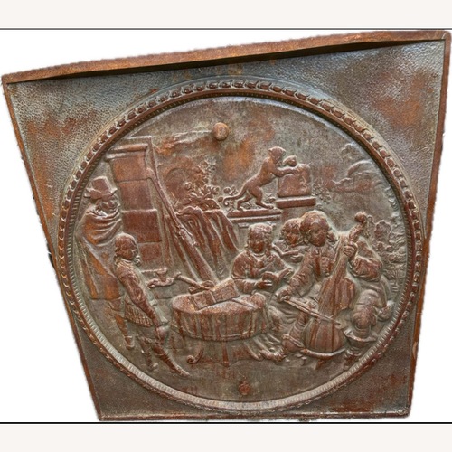 Used Antique Fireplace Cover Wall Decor for sale on AptDeco