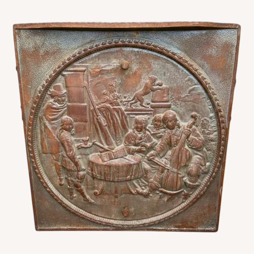 Used Antique Fireplace Cover Wall Decor for sale on AptDeco