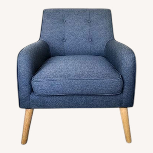 Used Gray Mid-Century Inspired Accent Chairs for sale on AptDeco