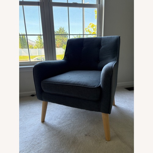 Used Gray Mid-Century Inspired Accent Chairs for sale on AptDeco