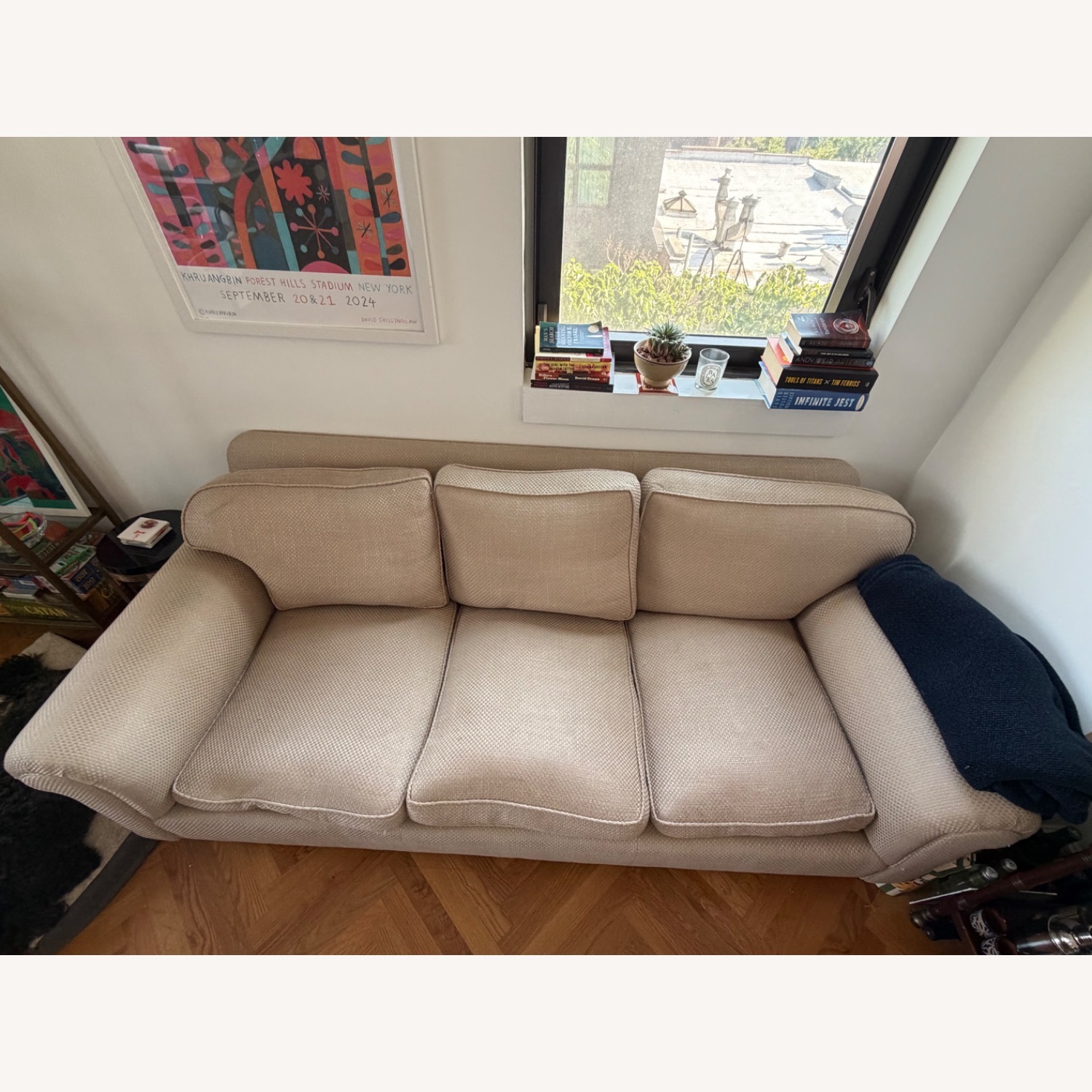 Vintage/Antique Finds Natural 3+ Seater Sofa - image-2