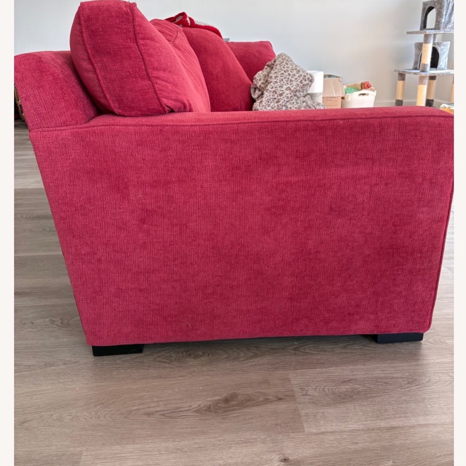 Macy's Radley Red Fabric 3+ Seater Sofa - image-1