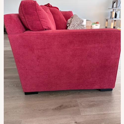 Used Macy's Radley Red Fabric 3+ Seater Sofa for sale on AptDeco