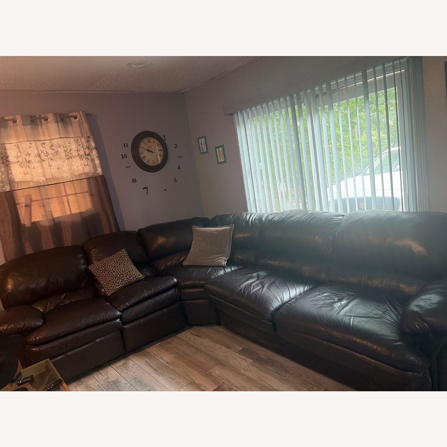 Ashley Furniture Dark Brown 3+ Piece Sectional - image-2