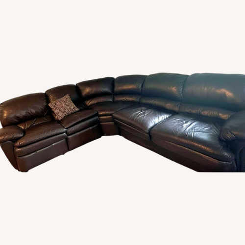 Used Ashley Furniture Dark Brown 3+ Piece Sectional for sale on AptDeco
